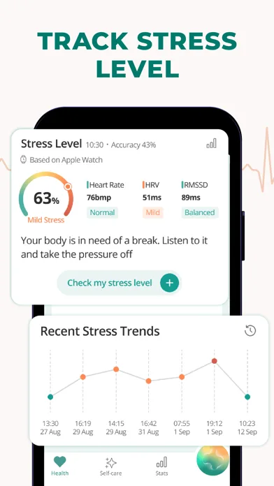 Pulsebit: Heart Rate Monitor screenshot 4