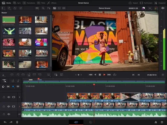 DaVinci Resolve for iPad screenshot 1