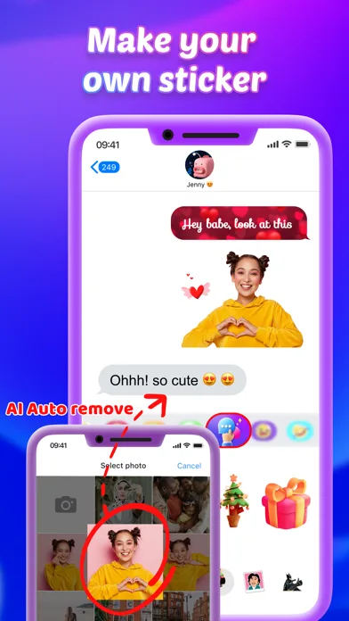 Meme Sticker Maker - Gifstick screenshot 4
