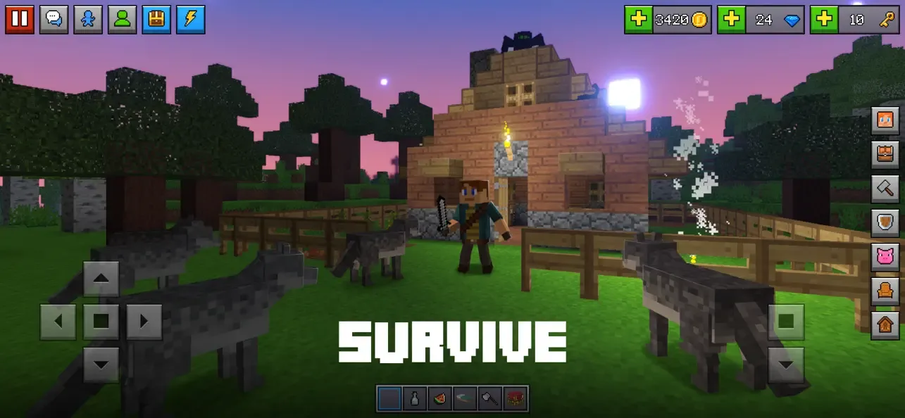 Block World 3D: Craft & Build screenshot 2