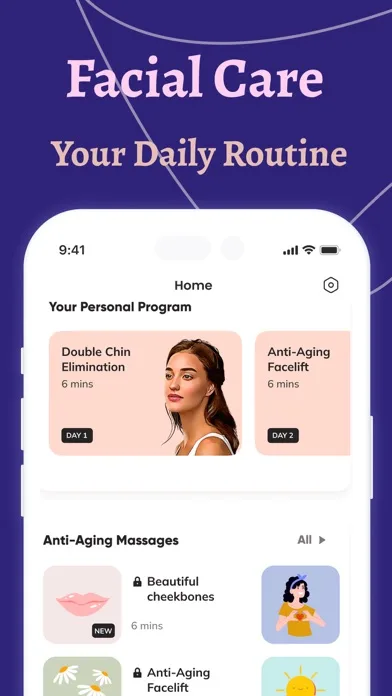 FaceLift- Face Yoga Exercise screenshot 4