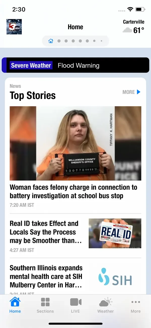 News 3 WSIL TV screenshot 1