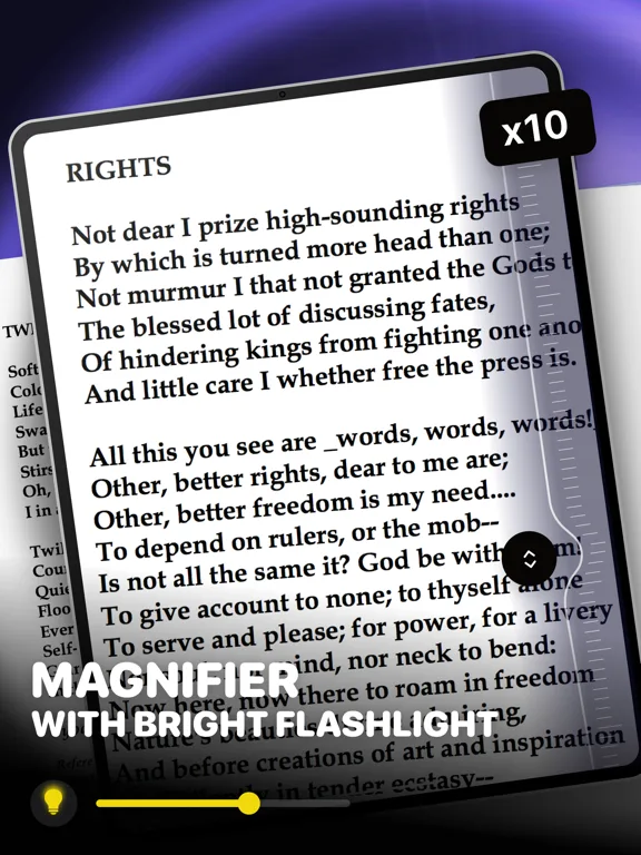 Magnifying Glass * Flashlight screenshot 1