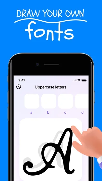Font Maker: Cursive Keyboard screenshot 4