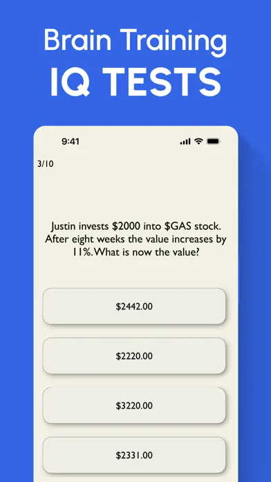 IQ Test - Brain Test Games screenshot 1
