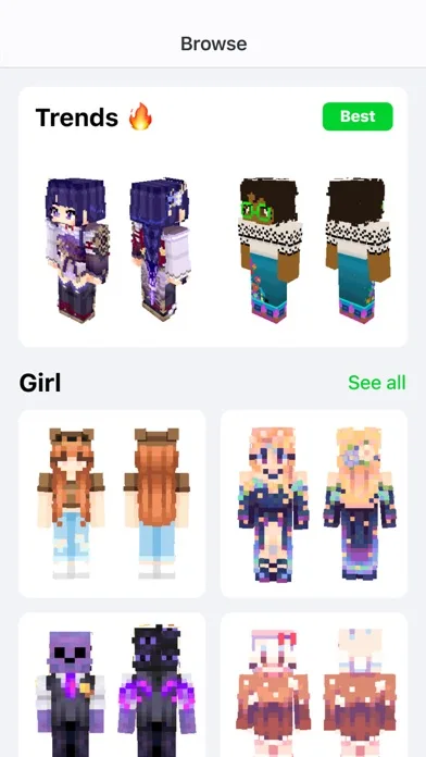 AI Skin Maker & Editor screenshot 1