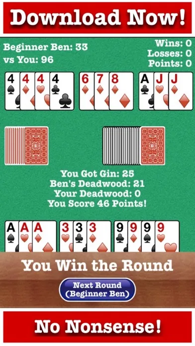 Gin Rummy • Fun & Stress Free screenshot 1