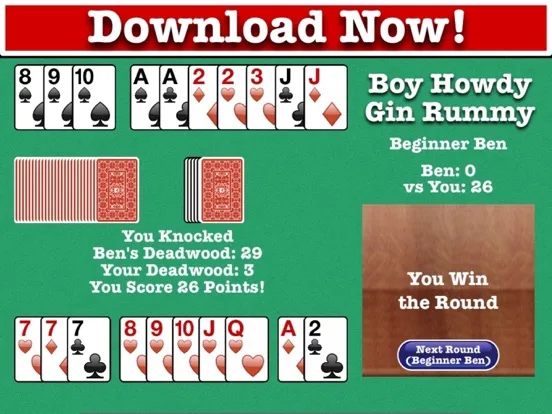 Gin Rummy • Fun & Stress Free screenshot 3