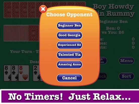 Gin Rummy • Fun & Stress Free screenshot 4