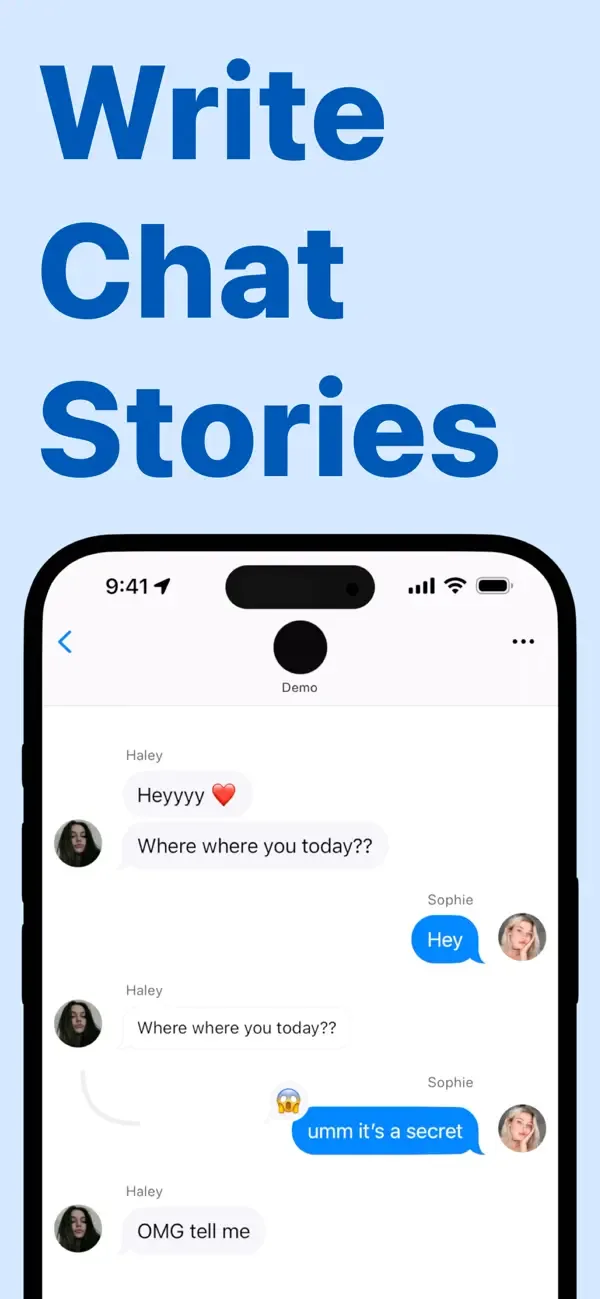 Text Story Maker - ChatTales screenshot 1