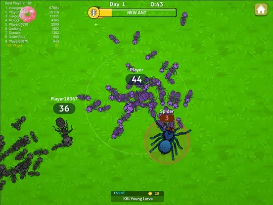 Ants .io - Multiplayer Game screenshot 2