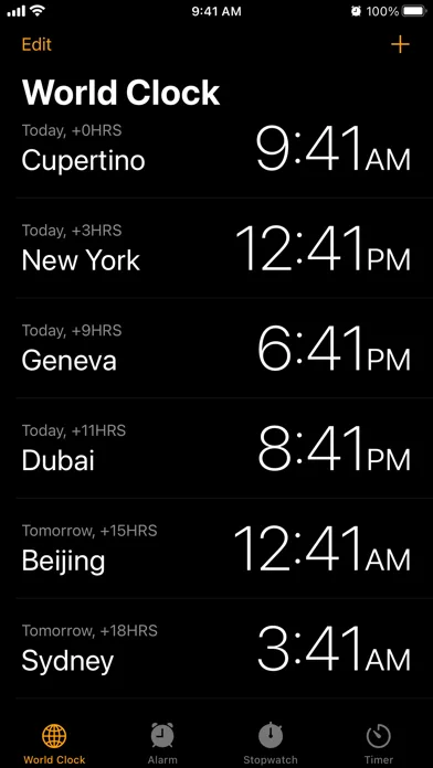 Clock screenshot 1