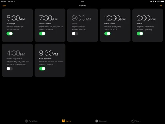 Clock screenshot 3