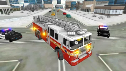 Fire Truck Flying Car screenshot 1