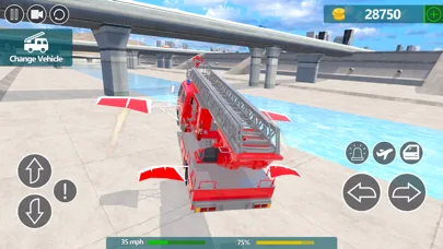 Fire Truck Flying Car screenshot 2