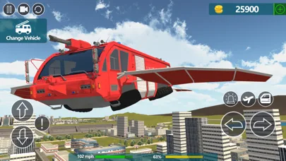 Fire Truck Flying Car screenshot 4