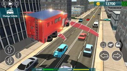 Fire Truck Flying Car screenshot 5