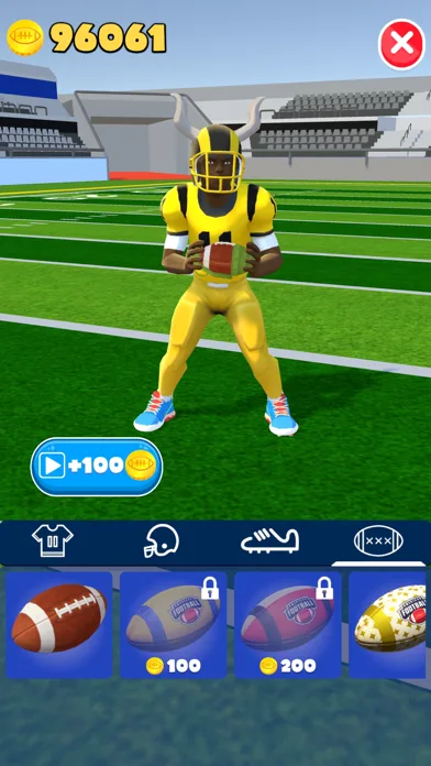 Hyper Touchdown 3D screenshot 1