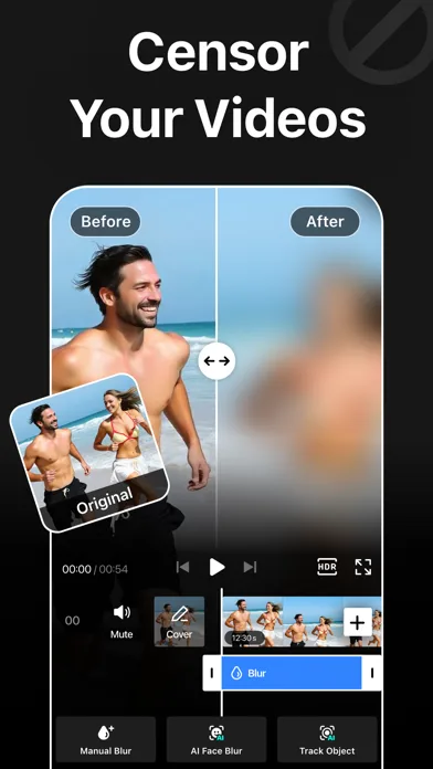 Blur Video - AI Blur Maker screenshot 1