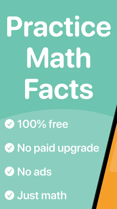 Math Facts - Flash Cards screenshot 1