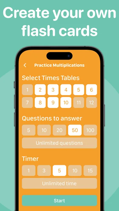 Math Facts - Flash Cards screenshot 3