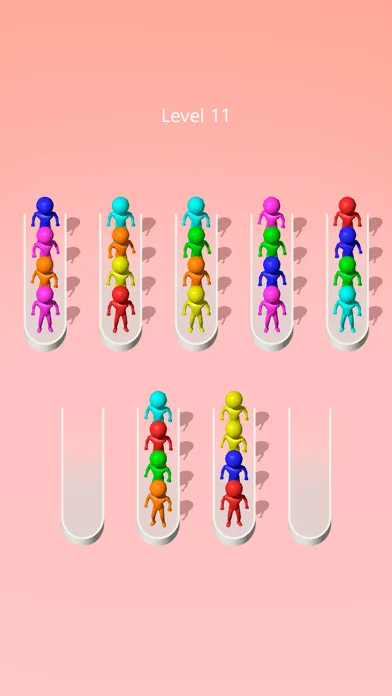 Crowd Sort: Color Sorting Game screenshot 3