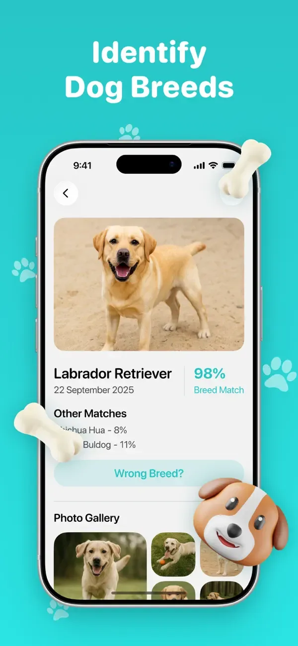 Dog Scanner - Breed Identifier screenshot 1