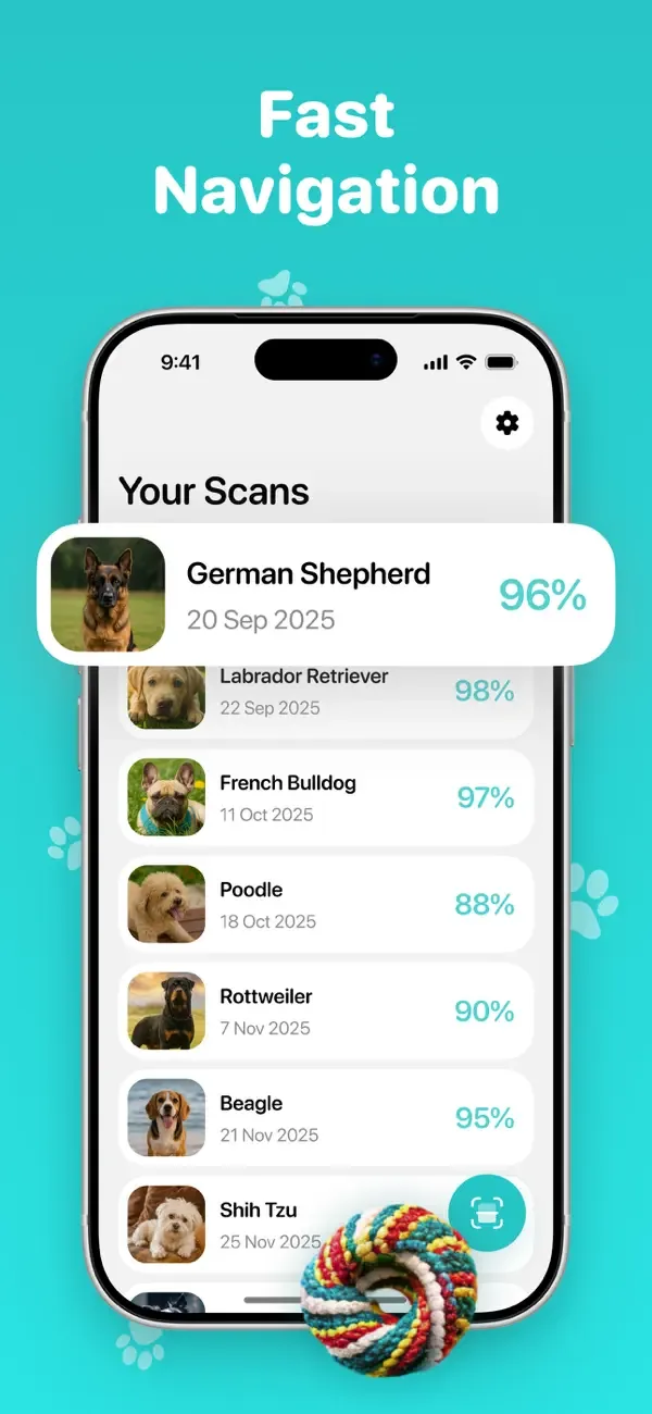 Dog Scanner - Breed Identifier screenshot 4