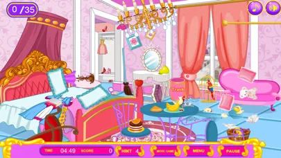 Princess Cleaning Rooms Game screenshot 2