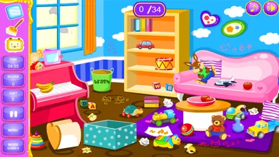 Princess Cleaning Rooms Game screenshot 5