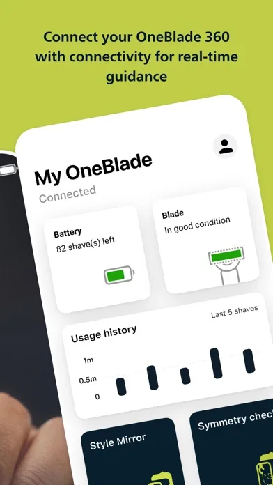Philips OneBlade (Daily Care) screenshot 2
