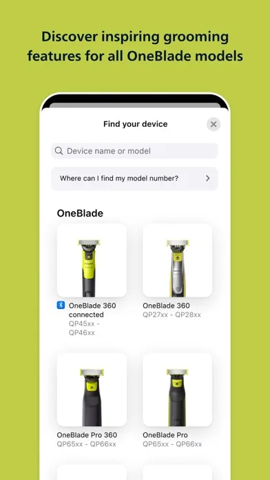Philips OneBlade (Daily Care) screenshot 3