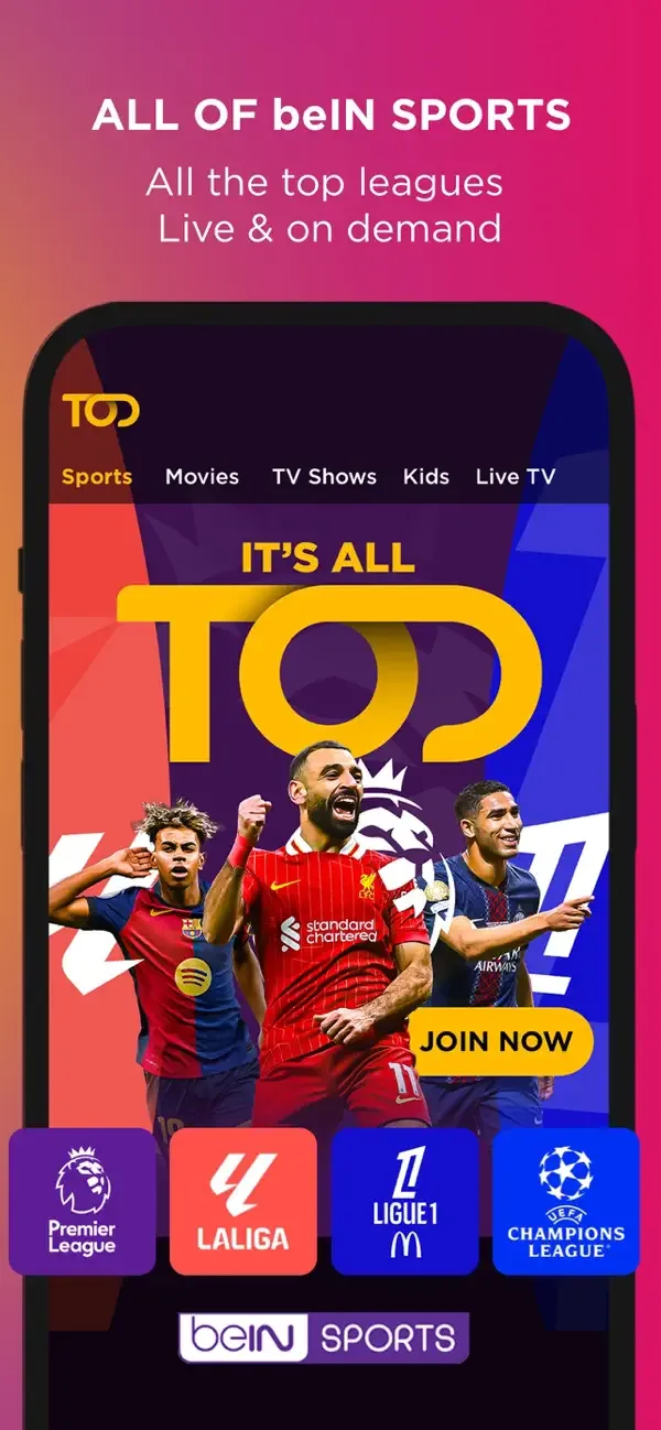 TOD – Sports & Entertainment screenshot 1
