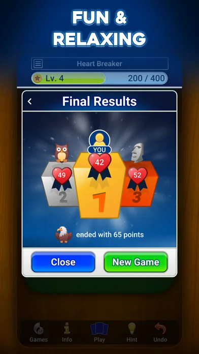Hearts: Card Game+ screenshot 4