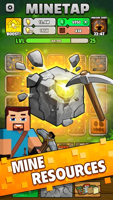 Minetap Craft Idle Mine Tycoon screenshot 1
