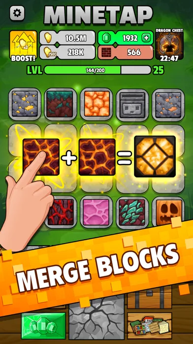 Minetap Craft Idle Mine Tycoon screenshot 2