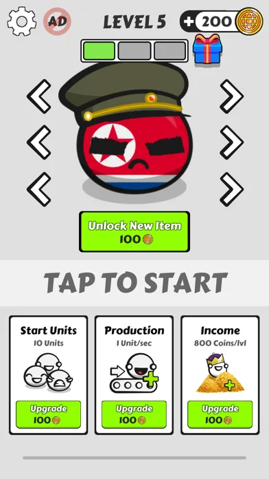 Country Balls Io: Battle Arena screenshot 5