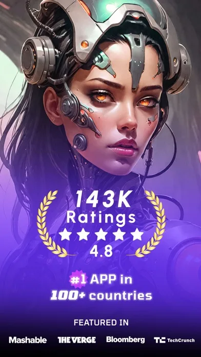 WOMBO Dream - AI Art Generator screenshot 1