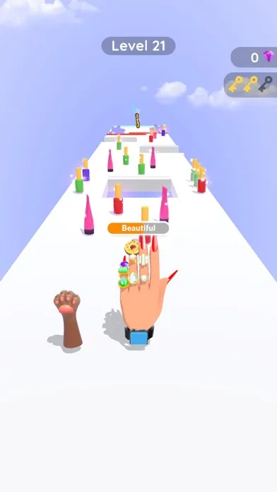 Hand Evolution Runner screenshot 1