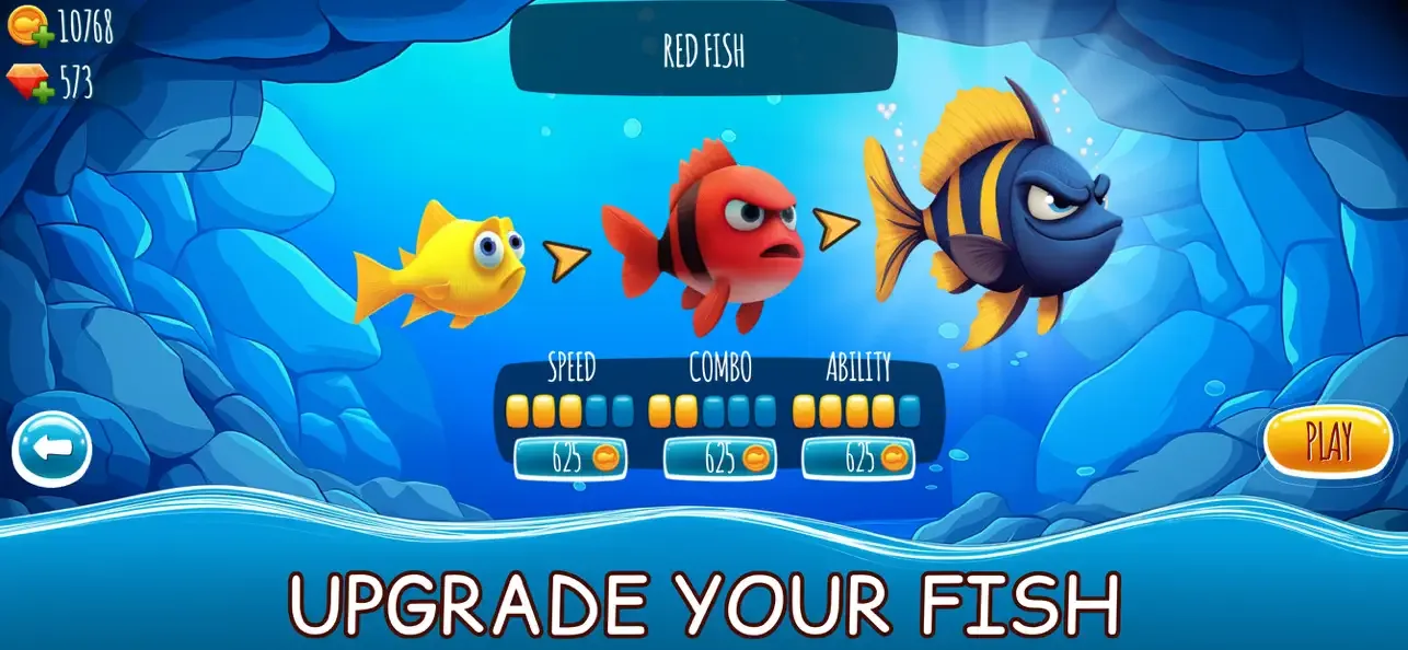 Hungry Ocean: Eat Fish & Grow screenshot 3