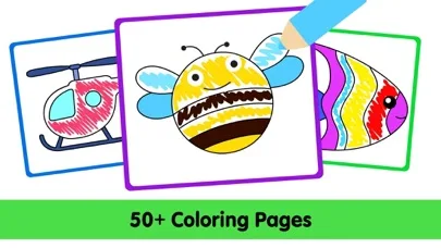 Coloring Pages for Kids Games screenshot 2