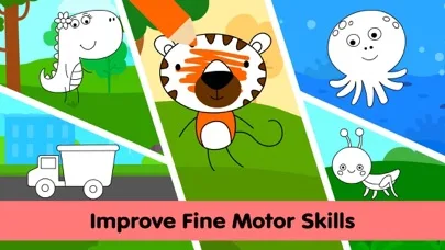 Coloring Pages for Kids Games screenshot 5
