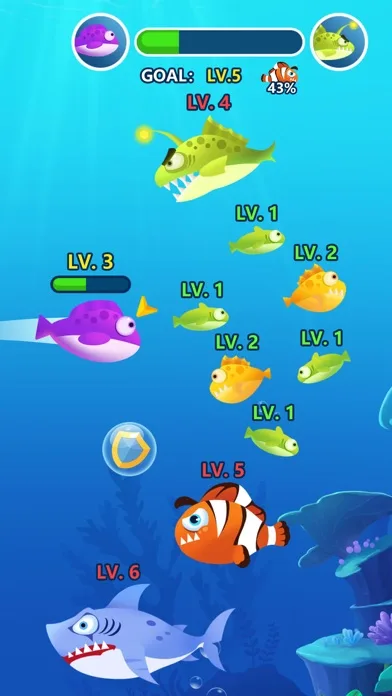 Ocean Fish Evolution screenshot 5