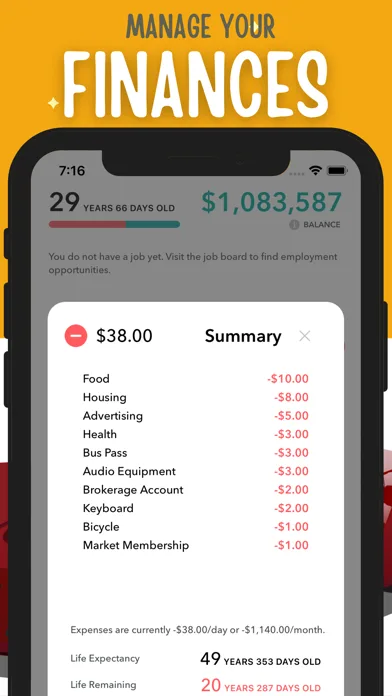 Life Simulator - Hobo CEO screenshot 3