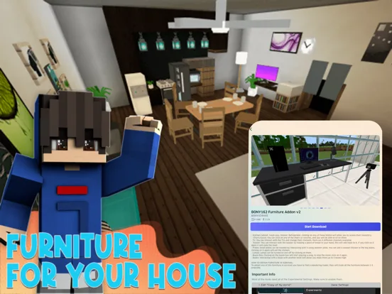 Furniture Addon for Minecraft+ screenshot 5
