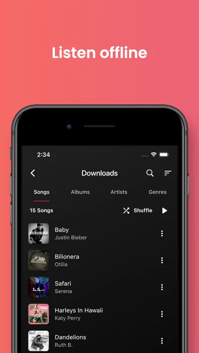 Youtify - Music & Playlists screenshot 1