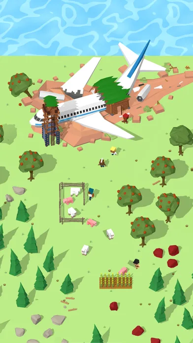 Isle Builder: Click to Survive screenshot 2