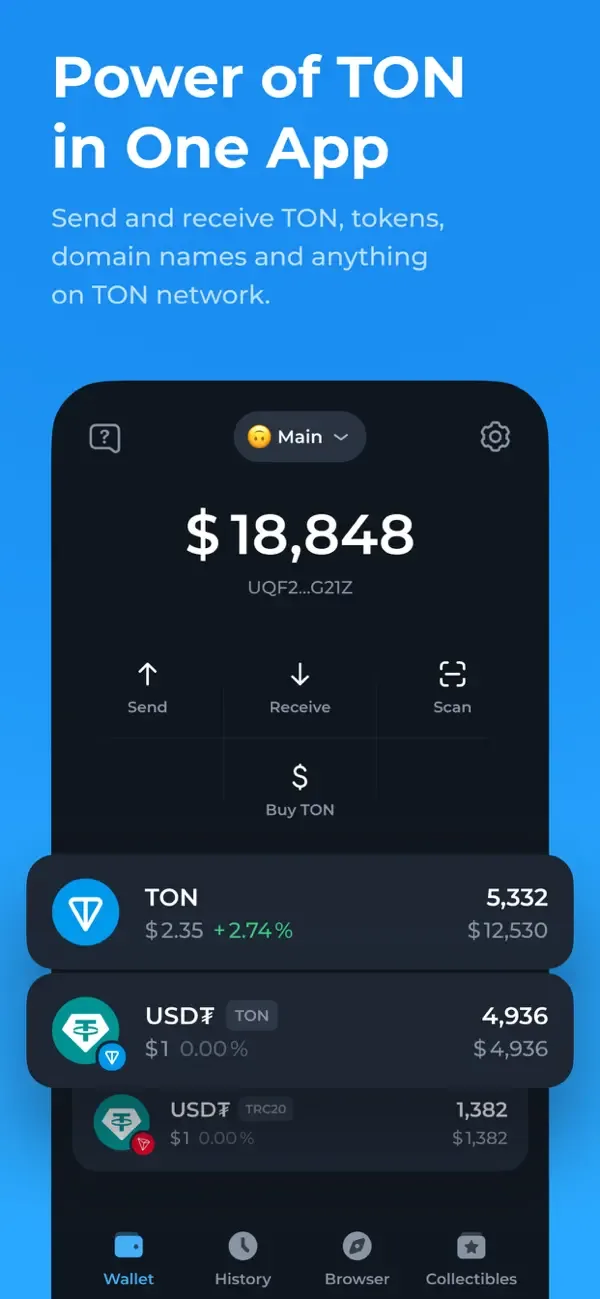 Tonkeeper — TON Wallet screenshot 2