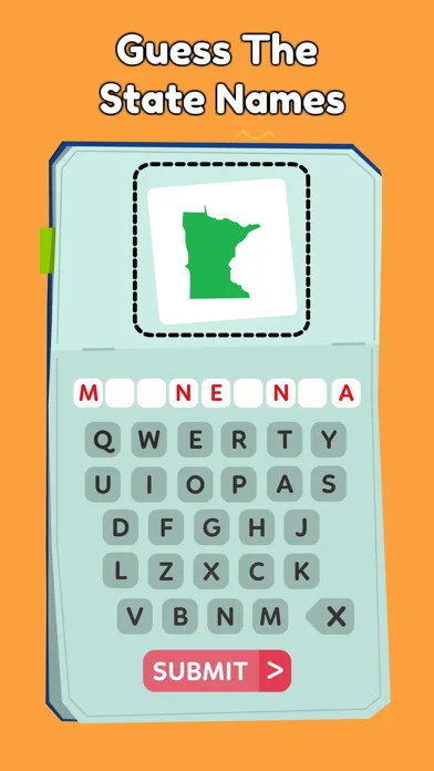USA Map: Kids Geography Games screenshot 3