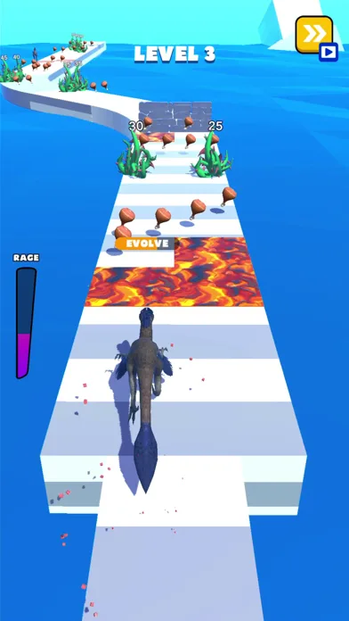 Dino Run 3D - Dinosaur Race screenshot 1